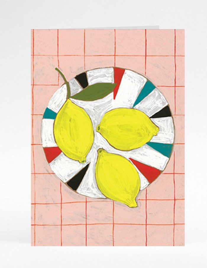 Lemons Greeting Card, Becky Baur