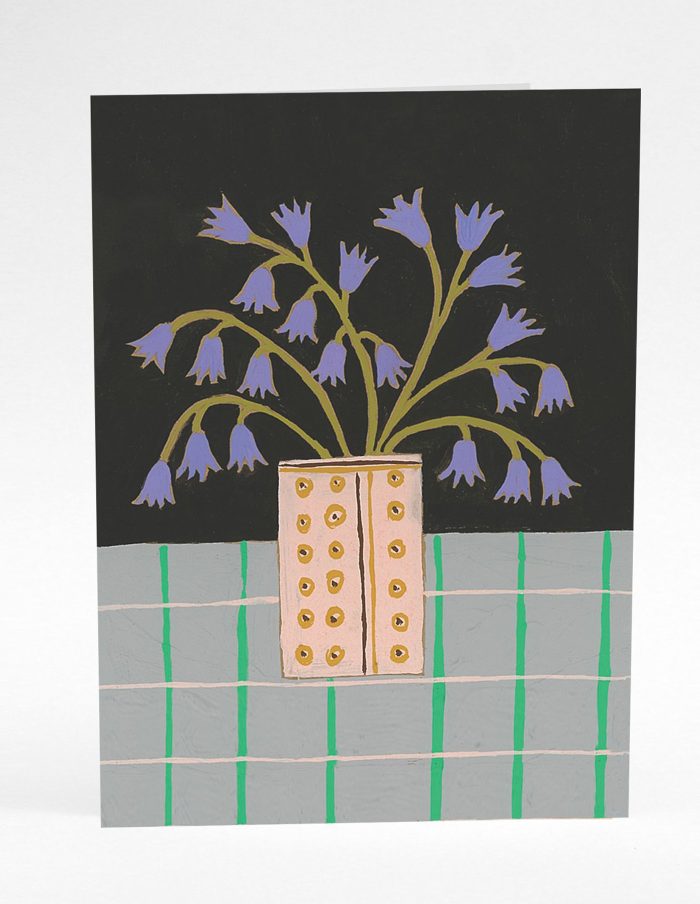 Bluebells Greeting Card, Becky Baur