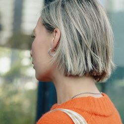 Silver Hoop Earrings 1.5cm, Tarnish-Free Silver Plating