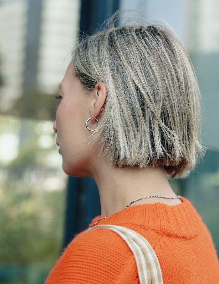 Silver Hoop Earrings 1.5cm, Tarnish-Free Silver Plating