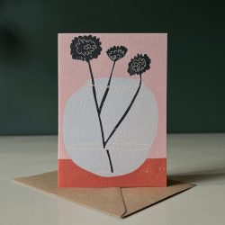 Glass Bowl Greeting Card, Luiza Holub