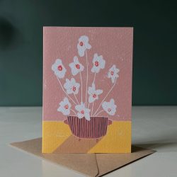 Hibiscus Greeting Card, Luiza Holub