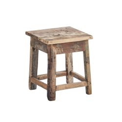Recycled Wooden Stool, Madam Stoltz