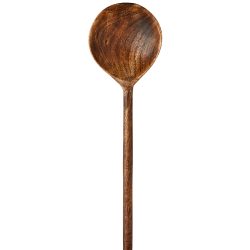 Hand Carved Wooden Serving Spoon, Madam Stoltz