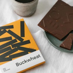 Buckwheat Dark Milk Chocolate, Ocelot