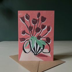 Tulips Greeting Card, Luiza Holub