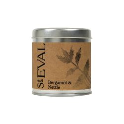 Bergamot and Nettle Scented Tin Candle, St Eval