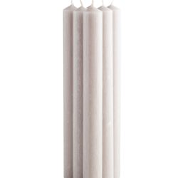 Mushroom Grey Dinner Candle Set, St Eval