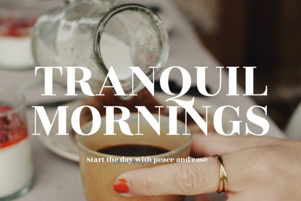 Tranquil Mornings Journal Main