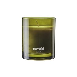 Oud Leaf Natural Candle, Meraki