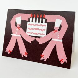 Birthday Chefs Greetings Card, Cait McEniff