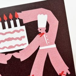 Birthday Chefs Greetings Card, Cait McEniff