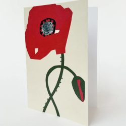 Poppy Greetings Card, Cait McEniff