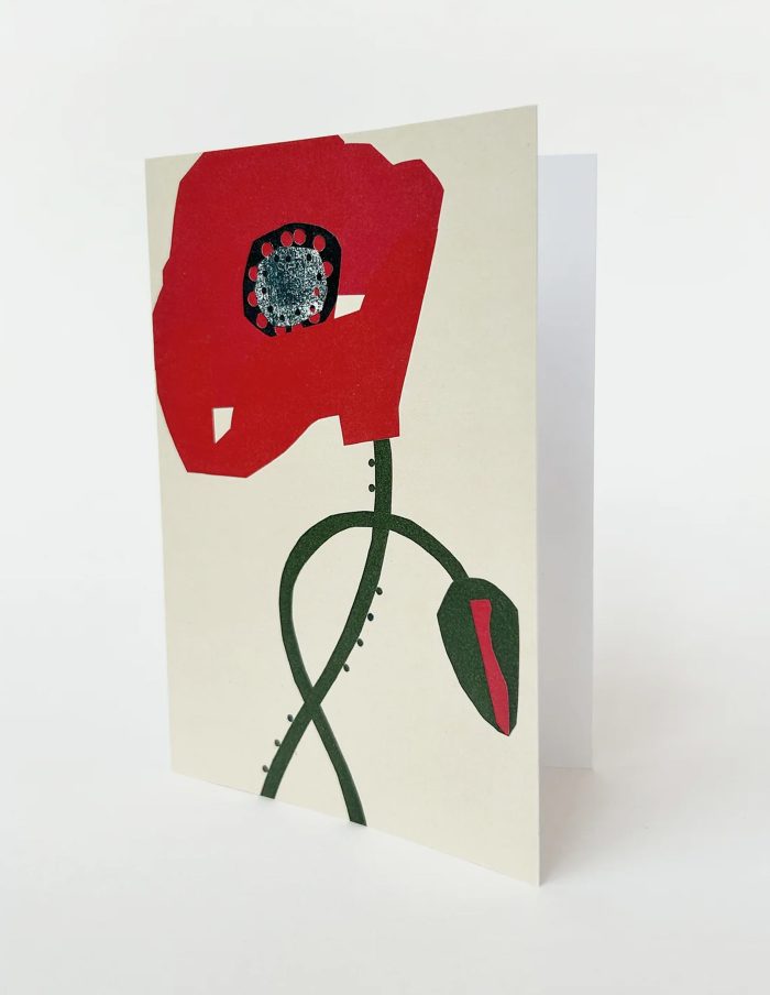 Poppy Greetings Card, Cait McEniff