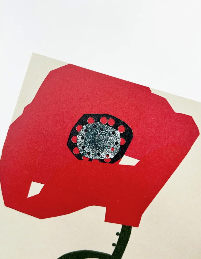 Poppy Greetings Card, Cait McEniff