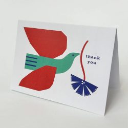 Thank You Bird Greetings Card, Cait McEniff