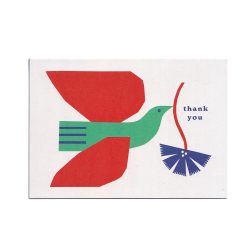 Thank You Bird Greetings Card, Cait McEniff