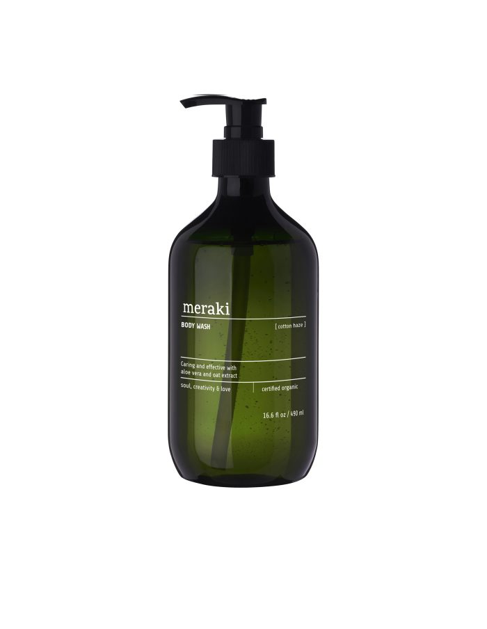 Cotton Haze Organic Body Wash, Meraki
