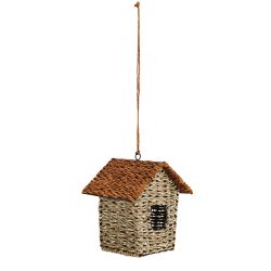 Woven Hanging Bird House, Madam Stoltz