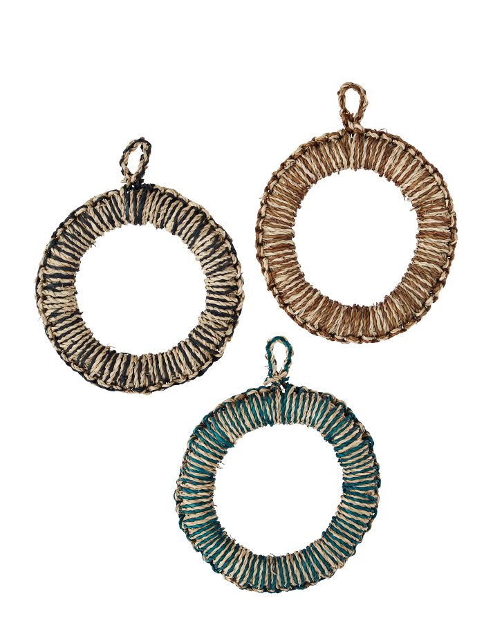 Woven Seagrass Pot Trivet, Madam Stoltz