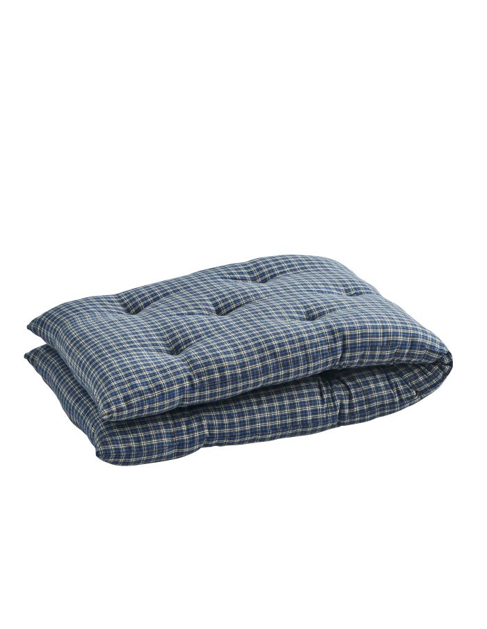 Blue Check Cotton Mattress, Madam Stoltz