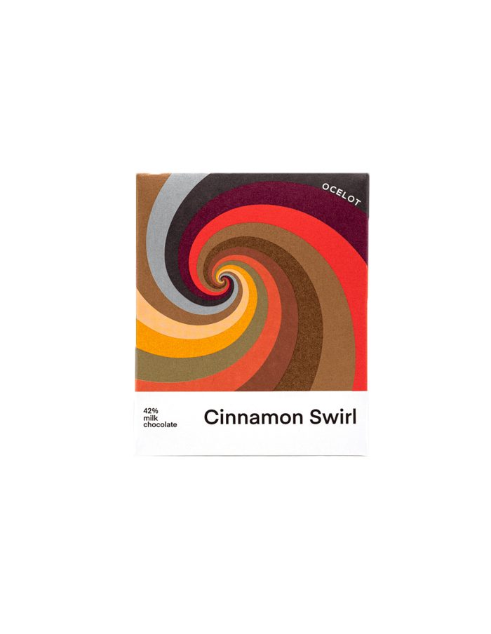 Cinnamon Swirl Milk Chocolate, Ocelot