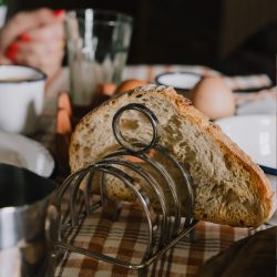 Stainless Steel 4 Slice Toast Rack